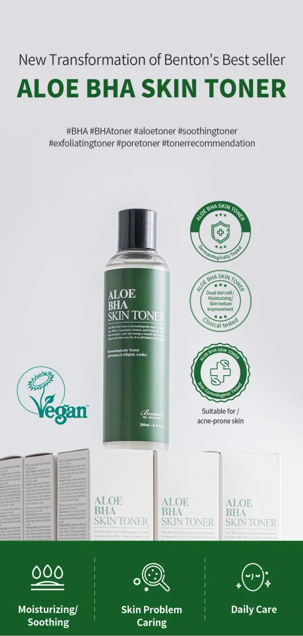 Benton Aloe BHA Skin Toner