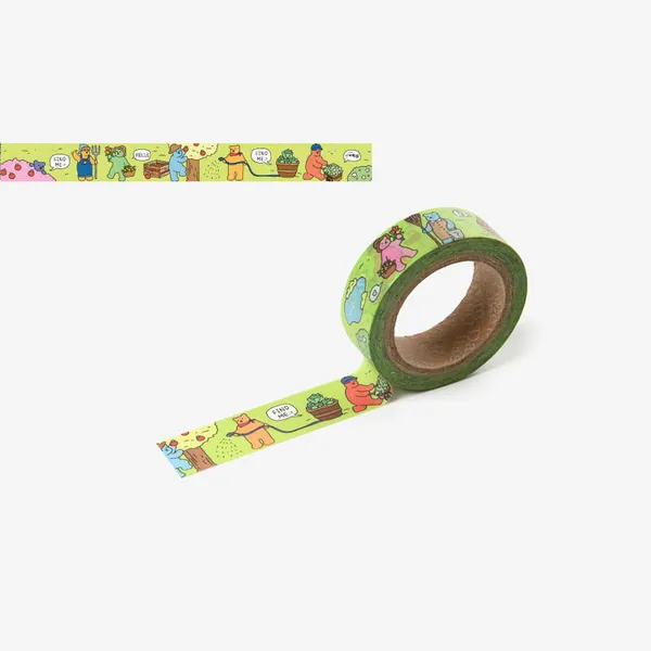 Dailylike Dailylike Flower Garden Washi Set (5 rolls)