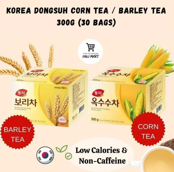 Dongsuh Korean Tea Collection (Barley, Corn, Citron)