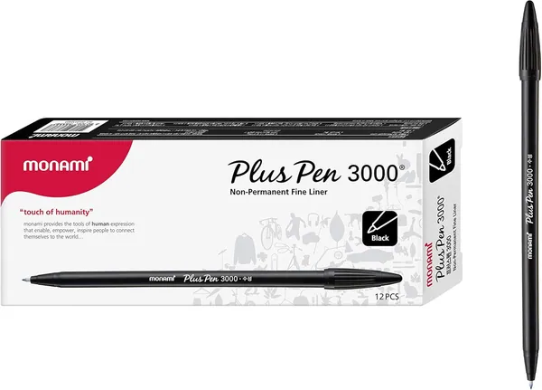 Monami Monami Plus Pen 3000 (12-pack)